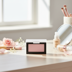 Dinto Blur-Finish All That Moments Blusher 505 Blushed Nietzsche Long-Lasting Natural Pink <b>Blush</b> Lightweight Matte Finish - Product Image 3