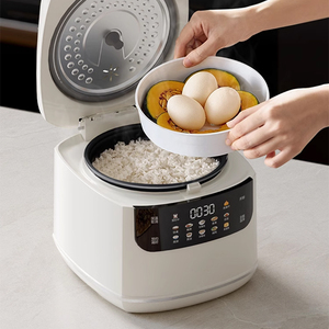 2025 nouveau lancement bas prix Smart Non-Sitck pot intérieur en aluminium 2L 400W Mini <span class=keywords><strong>cuiseur</strong></span> à <span class=keywords><strong>riz</strong></span> pour 2 ~ <span class=keywords><strong>4</strong></span> <span class=keywords><strong>personnes</strong></span> - Product Image 4