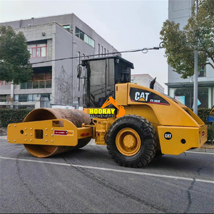 Compacteur à pneus d'occasion CAT CS683E d'origine Japon, à tambour unique, pour compactage d'asphalte, 129KW, pompe diesel, à bon prix - Product Image 4