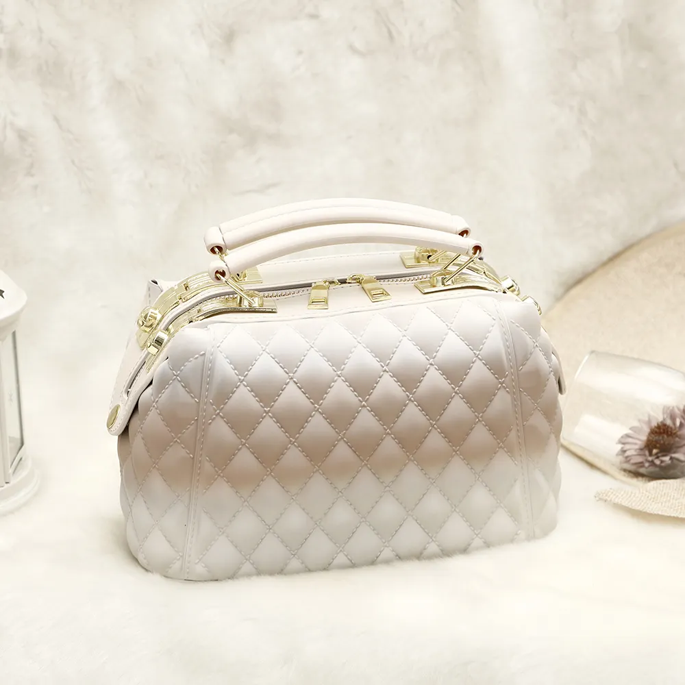 नए उत्पाद विचारों 2022 फैशन मिनी पर्स पहुंचे लवली रबर कंधे बैग कैंडी रंगीन जेली बैग के लिए महिला