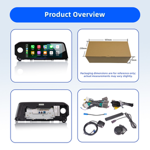 レクサスES 2021-2022 車載DVDプレーヤー 12.3インチモニター Android 13 ワイヤレスCarPlay Android Autoインターフェース搭載 Binarytek - Product Image 6