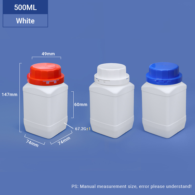 Liquid Container Packing BPA Free Chemical Liquid Container Packaging - HDPE Bottles