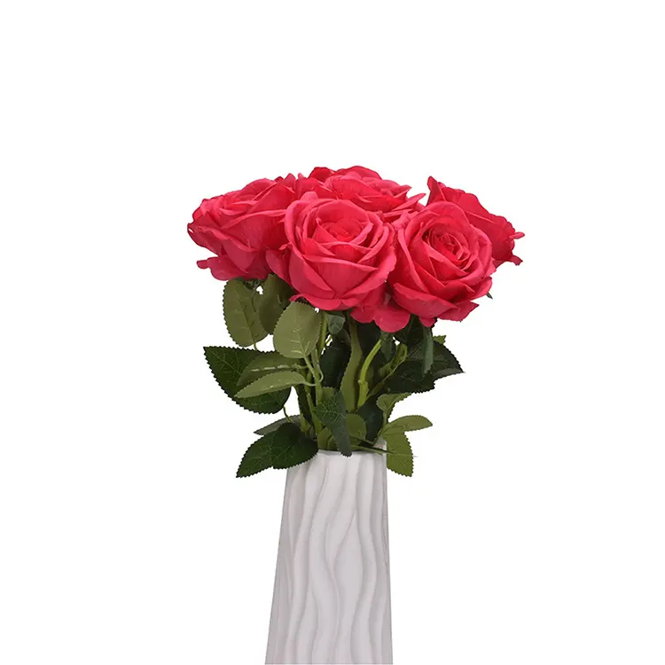 WHOLESALE JOB LOT 24x Fleurs De Soie Artificielle Cerise Rose Azalée buissons