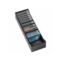 40 fentes 1g 5g 10g Gold Bar Coin Slab Blister Paper Package Box Black Well-Package Plastic Assay Card Storage Box