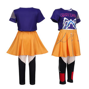 Nieuwe film K-Pop Mira Rumi Zoey Demon Hunters meisjeskostuum Halloween podium 3D-geprint patroon kinderen cosplay sets - Product Image 3