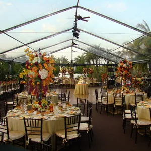 Tenda da matrimonio con fodera in tendone trasparente per feste all'aperto di grandi dimensioni popolari in cina