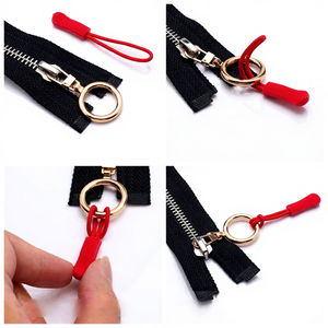 Красочные аксессуары на молнии из ПВХ, тянущие шнурки, моющиеся шнурки на молнии для сумки, сумки, палатки, одежда, обувь - Product Image 5