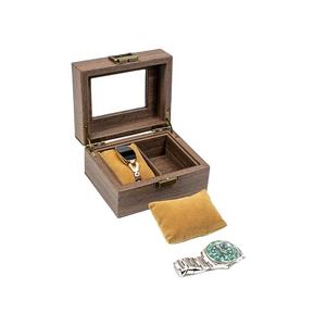 Antique Luxury Jewelry Bracelet Watch Display Holder Case 2 Grid Organizer for Watches and Bracelets for Men Collection - Product Image 3