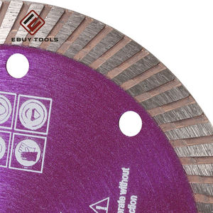 Lama Diamantata Turbo Ultra-sottile da 115mm con Denti Sottili per Taglio di Piastrelle, Pietra e Granito - Product Image 3