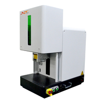 Mini Laser Machine de découpe de métal, Machine à découper entièrement fermée, marquage Laser à Fiber, meilleur choix,