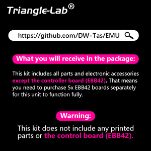 Kit d'unité multi-matériaux extensible Trianglelab EMU avec PSF <span class=keywords><strong>pour</strong></span> imprimante Klipper Voron - Product Image 4