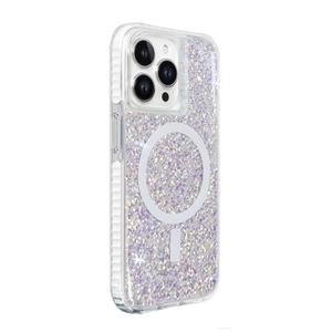 Étui de téléphone portable en TPU souple à bords carrés magnétique antichoc de luxe, nouveau design, étui brillant pour iPhone 15 14 12 13 11Pro Max - Product Image 1