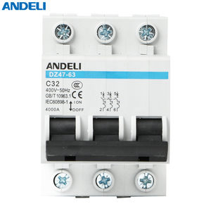 ANDELI DZ47-63 3P MCB автоматический выключатель - Product Image 6