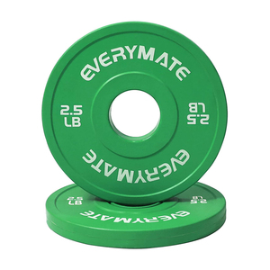 Placas <span class=keywords><strong>de</strong></span> peso fraccional 1.25LB 2.5LB 5LB 10LB Set Placas <span class=keywords><strong>de</strong></span> parachoques para entrenamiento cruzado Placa <span class=keywords><strong>de</strong></span> peso <span class=keywords><strong>de</strong></span> parachoques - Product Image 2