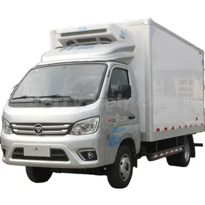 热福田奥马克新型轻型卡车1 2 5吨单排卡米内塔4x4 4X2冷藏车城市转运站车辆