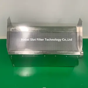 Stainless Steel Wedge Wire Coanda Screen Box Assembly Water Intake Coanda Hydro Intake Screen