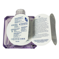 Étiquettes de livrets personnalisées imprimées en superposition pour les produits cosmétiques et de santé Autocollants multicouches à décoller recto verso