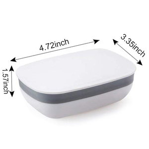 מפעל מחיר מכירה לוהטת סבון מחזיק פלסטיק נסיעות צלחת סבון נייד סבון מגש מחזיק - Product Image 5