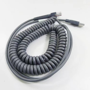 Cable de Datos USB Telescópico con Resorte LS1203 LS2208 LI2208 LS4278 LI4278 DS2208 DS4308 DS4608 DS8107 DS8178 DS6708 DS92 - Product Image 2