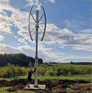 Éolienne montée sur le toit 1000w 2000w <span class=keywords><strong>3000w</strong></span> Éolienne à axe vertical Éolienne Maglev pour l'Europe et les États-Unis - Product Image 1