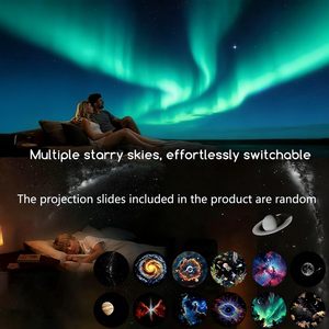 <span class=keywords><strong>Proyector</strong></span> de <span class=keywords><strong>Galaxias</strong></span> 2 en 1 con Luz Nocturna, <span class=keywords><strong>Proyector</strong></span> de Cielo Estrellado USB Portátil con Brillo Ajustable para Dormitorio - Product Image 4
