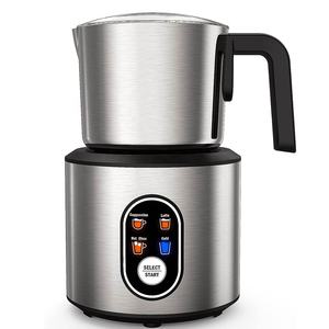 <span class=keywords><strong>2022</strong></span> amélioration du mousseur à lait pour café 4 en 1 mousseur à lait électrique détachable en acier inoxydable - Product Image 1