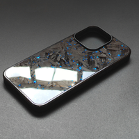 Nouvelle coque en fibre de carbone véritable à gros grains et TPU pour iPhone 16E / 16 Pro, coque de protection robuste avec protection anti-chute de qualité militaire