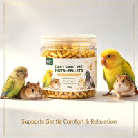 Complément Naturel OEM ODM 100g Granulés Multivitaminés Électrolytiques pour Petits Animaux Favorisant la Mémoire et l'Amélioration du Sommeil Durée de Conservation de 18 Mois