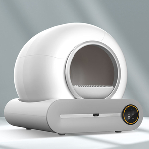 Slimme Zelfreinigende Automatische Kattenbak 65L Grote Eco-vriendelijke Ronde Geurverwijderende Elektrische Kattenbakoplossing - Product Image 6