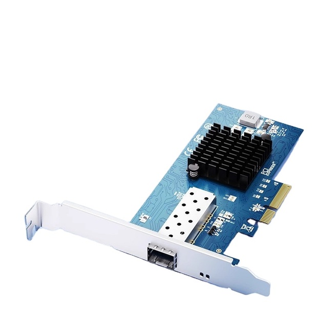 10G Ethernet Card 82599 Server Fiber Network Card X520-DA PCI-E Single Port SFP Desktop Computer