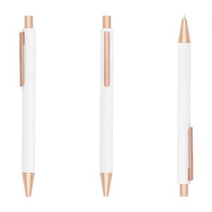 Bolígrafos de Metal con Patrón de Mármol y Logotipo Personalizado al por Mayor, con Detalles en Oro Rosa/Oro/Plata, Regalos Promocionales para Oficina - Product Image 5