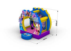 Castillo Inflable Comercial de 10x10 Pies con Soplador de Aire, Diseño K-pop Demon Hunters, para Niños, Brincolín para Fiestas - Product Image 2