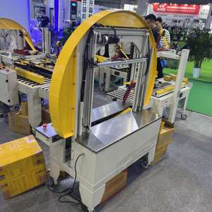 Macchina per legare il nastro e sigillare il nastro adesivo per avvolgere la macchina per il cartone - Product Image 3