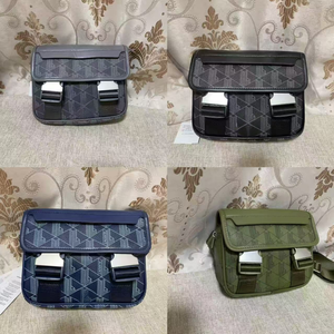 Borsa a Tracolla da Uomo di Lusso 2025, Stile Giapponese e Coreano, Quadrata, Casual, Estiva, con Logo, in Pelle PU - Product Image 3