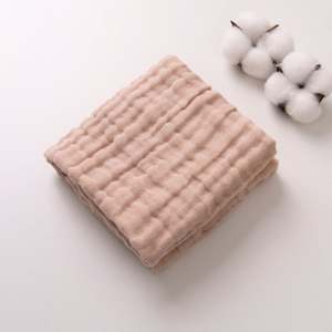 6 Layer Baby Cotton Saliva <b>Towel</b> Bath Face Cloth Gauze Handkerchief Supplies for Indoor Outdoor Traveling Camping - Product Image 4