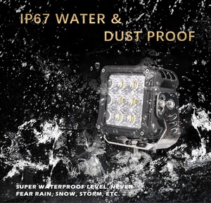 5 inch Heavy Duty 180 <span class=keywords><strong>w</strong></span>át LED Pod xe làm việc đèn 21600lm 24V <span class=keywords><strong>v</strong></span>ới thép không gỉ gắn khung 12V LED ánh sáng - Product Image 4