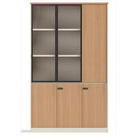 Archivadores Modernos de Madera de Lujo, Móviles, con Cerradura y Llave, Muebles de Almacenamiento Ecológicos para Oficina