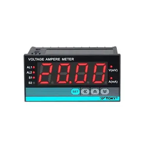 High Quality Custom Panel Voltmeter Dc Voltmeter 4 Digit Measuring Meter Voltmeter