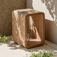 Ensemble de canapés de jardin en teck massif moderne, résistant à l'eau et aux UV, canapé modulaire pour patio, mobilier d'extérieur