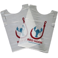 Tablier de serveur de restaurant, tablier de homard, tabliers jetables pour fruits de mer