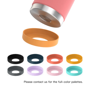 Botol Multi warna desain anak-anak disesuaikan termos vakum dinding ganda dengan tutup sedotan - Product Image 6