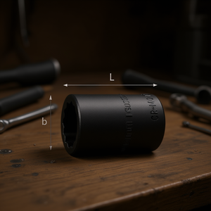 <b>Socket</b> 235 1/2 Mn Size L Length B Width - Product Image 3