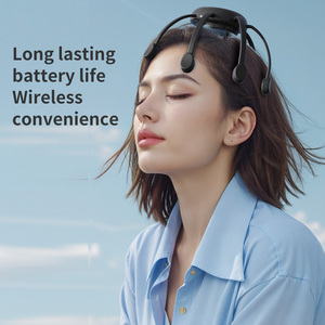 Masajeador de Cabeza Profesional con Control Remoto Inalámbrico, Fisioterapia Infrarroja, Batería Recargable por USB para Alivio de la Tensión - Product Image 6