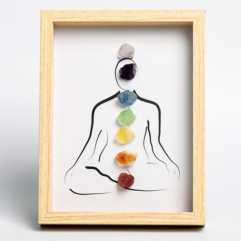 Cadre photo lampe 7 Chakra
