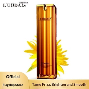 Flacon carré en acrylique transparent Lodexia pour huile capillaire universelle, améliore les frisottis, sans rinçage, produit authentique pour salons de coiffure - Product Image 4