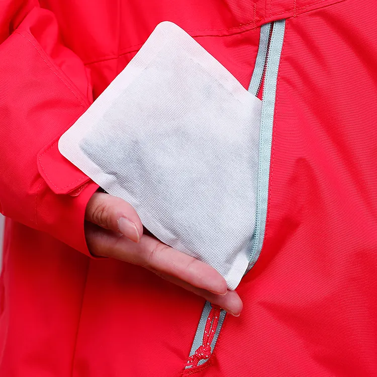 Longa duração aquecimento pacote de calor descartável mão quente almofada descartável instantânea aquecedor de mão