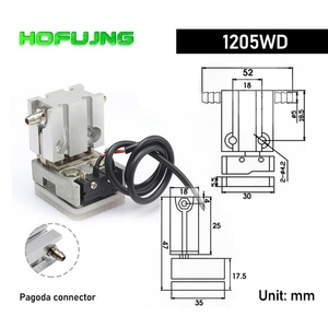 1205PT 1205WD Piezas Mecánicas Industriales, Micro Robots de Doble Acción, Cilindro de Aire Compacto, Cilindro de Aire Largo - Product Image 4