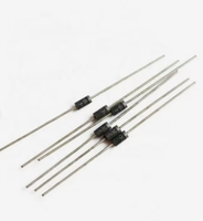 Diode redresseuse en silicium traversante IN4007 DO41 1 Ampère 1000 Volts, diode à récupération standard pour assemblage de circuits imprimés électroniques