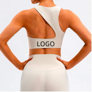 2025 su misura caldo reggiseno atletico <span class=keywords><strong>Sexy</strong></span> antiurto sport Yoga reggiseno ragazze palestra Fitness indossare reggiseno Top Logo personalizzato vestiti per ragazza - Product Image 4