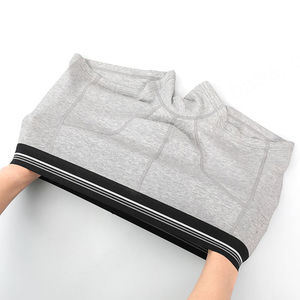 Fabricante de media altura sin costuras 95% algodón 5% spandex Boxer Ropa interior para hombre Boxer para hombre con logotipo personalizado - Product Image 4